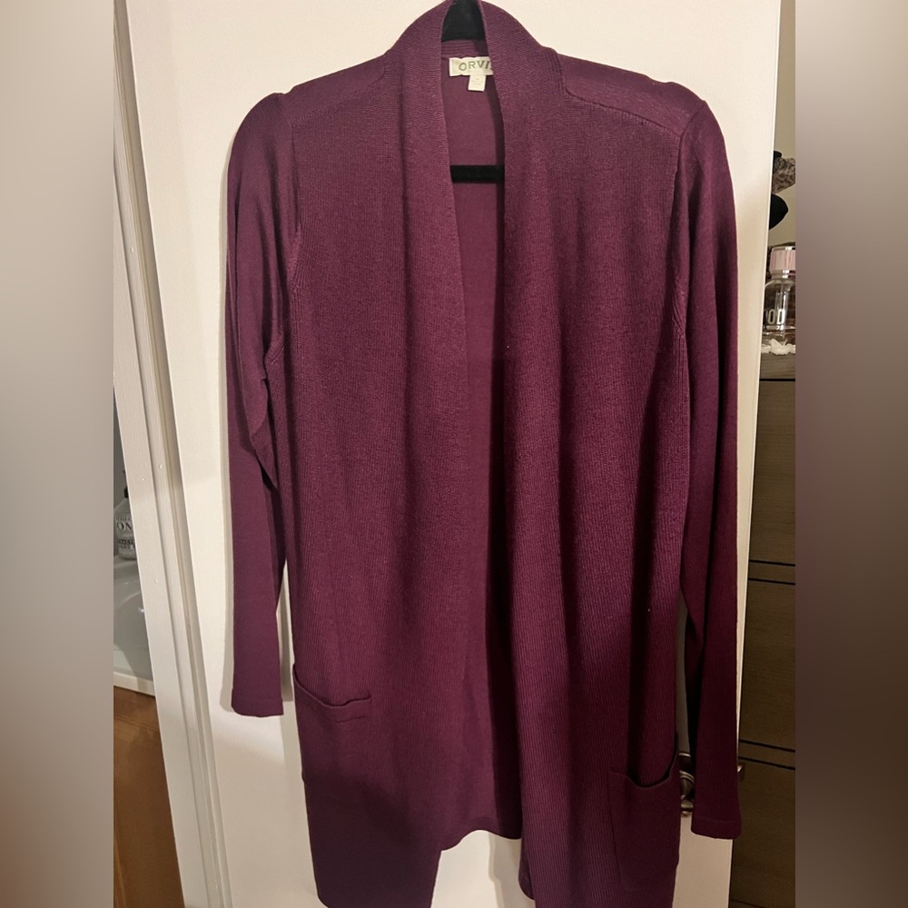 Orvis cardigan